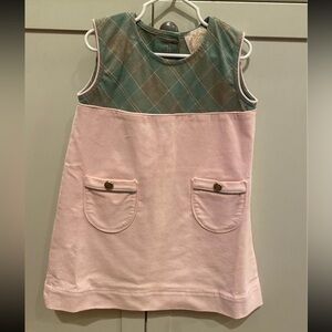 TBBC pink/green cord jumper